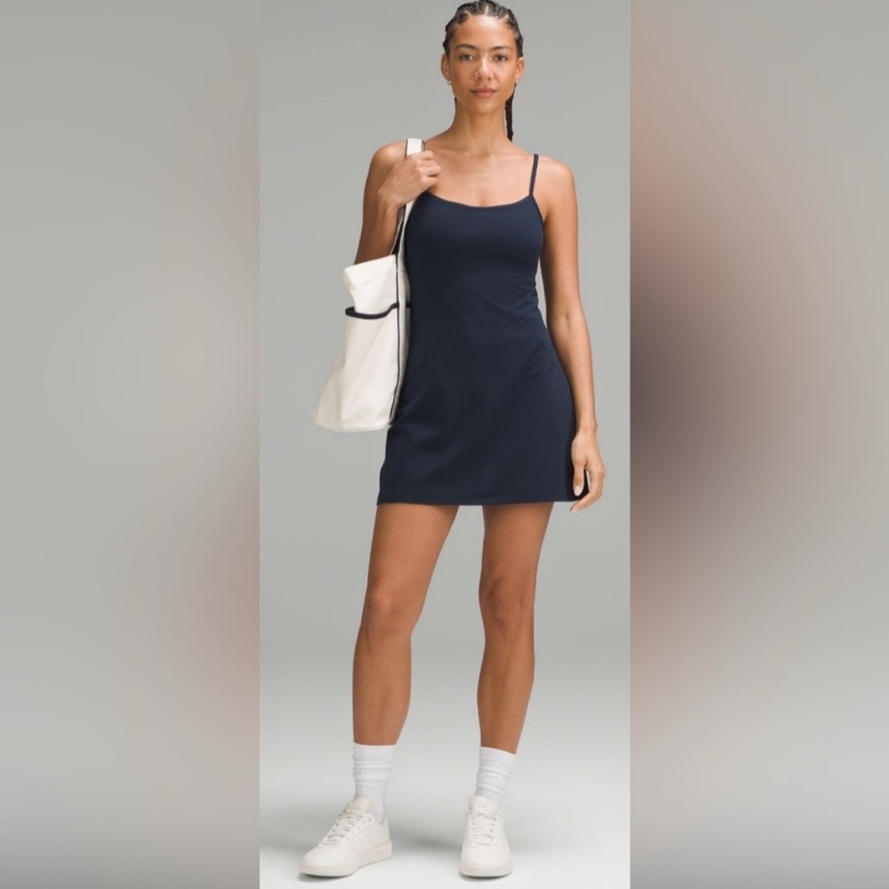 lululemon Align™ Cami Strap Dress size 12 True Navy - Picture 2 of 4
